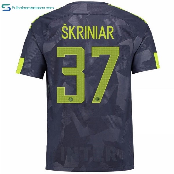 Camiseta Inter 3ª Skriniar 2017/18